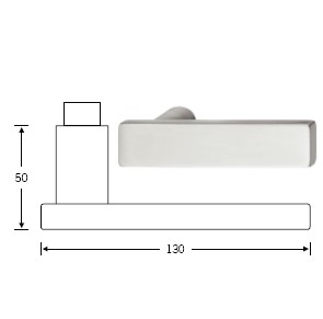 FSB 1003 T�rdr�cker in Aluminium silberfarben Paar
