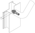 HEWI Befestigungsart 6.3..Befestigung auf Metall