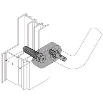 HEWI Befestigungsset BA5.0 einseitig