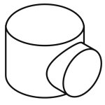 HEWI Bodentuerpuffer 615B matt