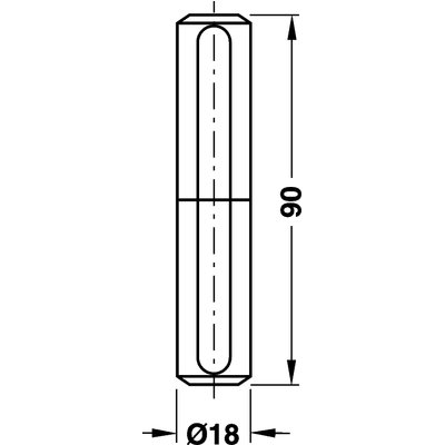 Zierhülse Band-16 Kunststoff messingfarben poliert Ø 16 mm
