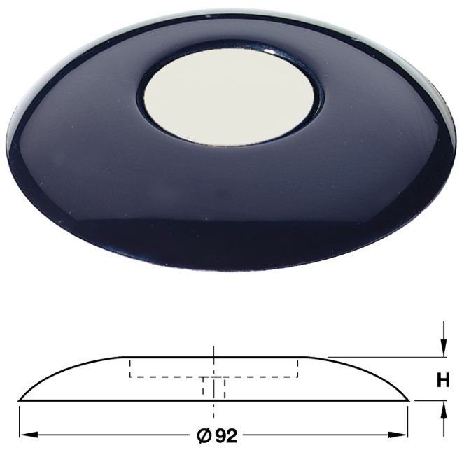 Boden Türpuffer Hewi 620.1 97 lichtgrau h 10 mm