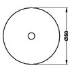 Startec Rosette Wandtürpuffer